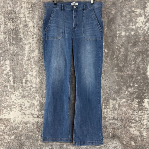 Nicole Miller Denim - Nicole Miller NY Sz 14 Soho High Rise Bootcut Jeans Denim Pants